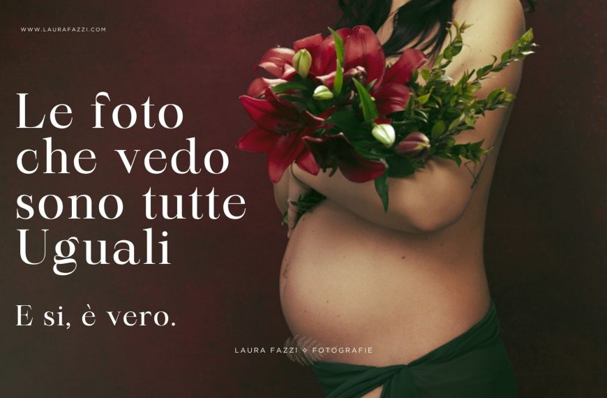 le foto che vedo sono tutte uguali Dettaglio di un'esperienza fotografica di ritratto in studio